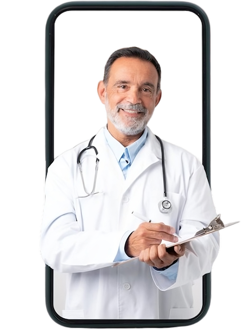 20230816165039__fpdl_in__feliz-velho-medico-europeu-confiante-em-jaleco-branco-com-estetoscopio-faz-anotacoes-na-tela-do-telefone